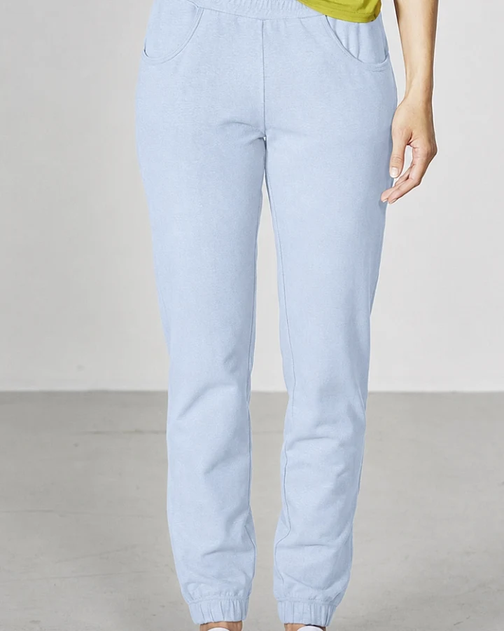 Hempage Damen vegan Hose Leisure Clearsky Blau