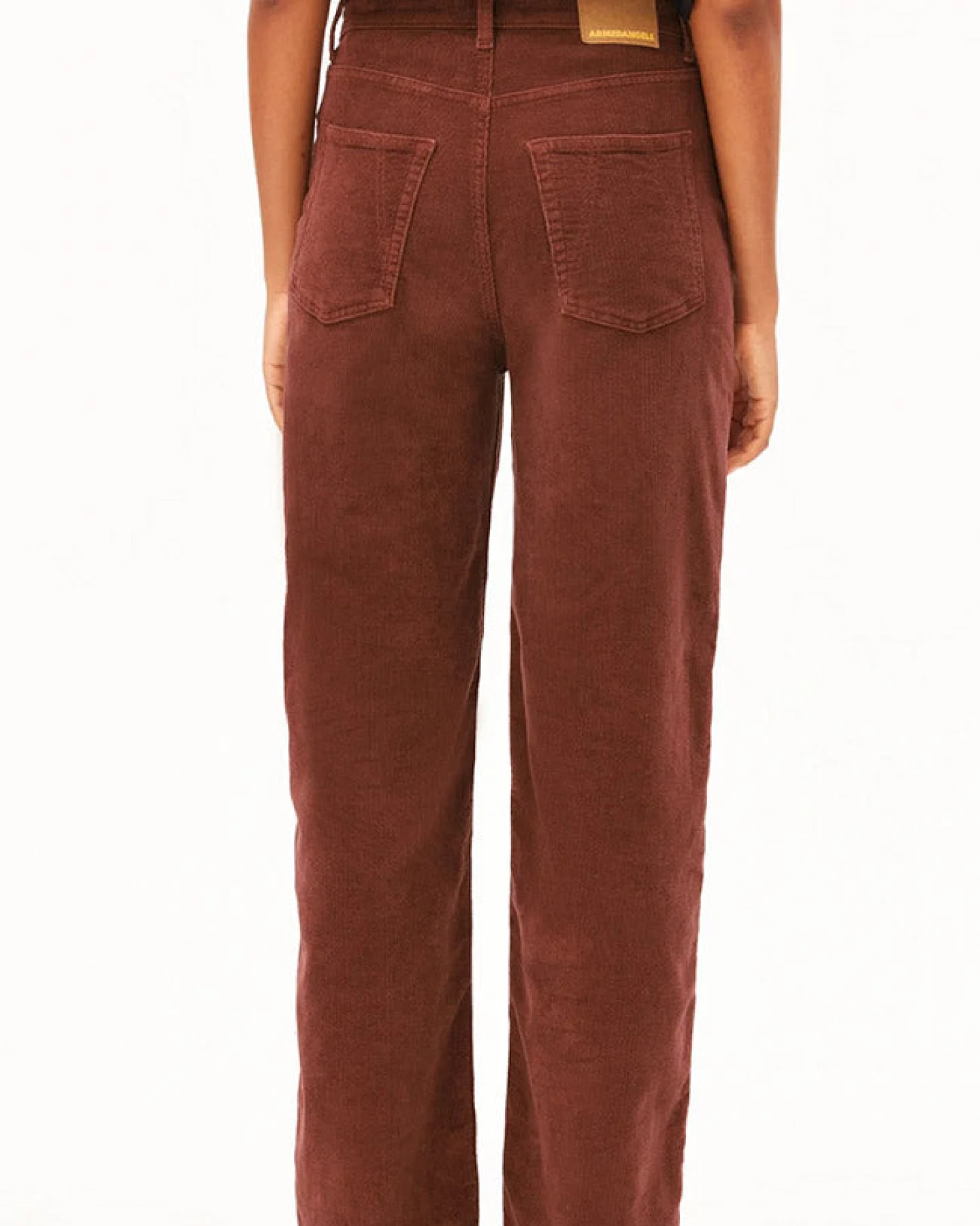 ARMEDANGELS Damen vegan Hose Enijaa Cord Rustwood – Ansicht 2