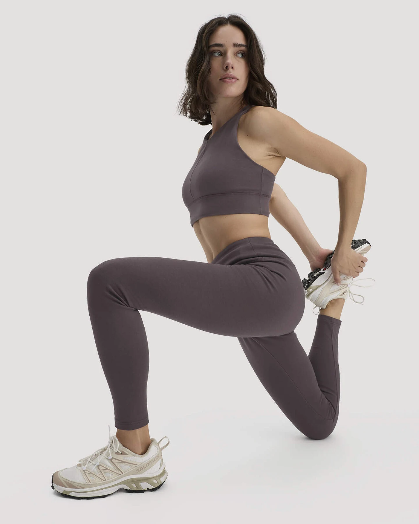 hessnatur Loungewear Bustier ACTIVE COMFORT aus Bio-Baumwolle - braun - Größe 46 – Ansicht 4