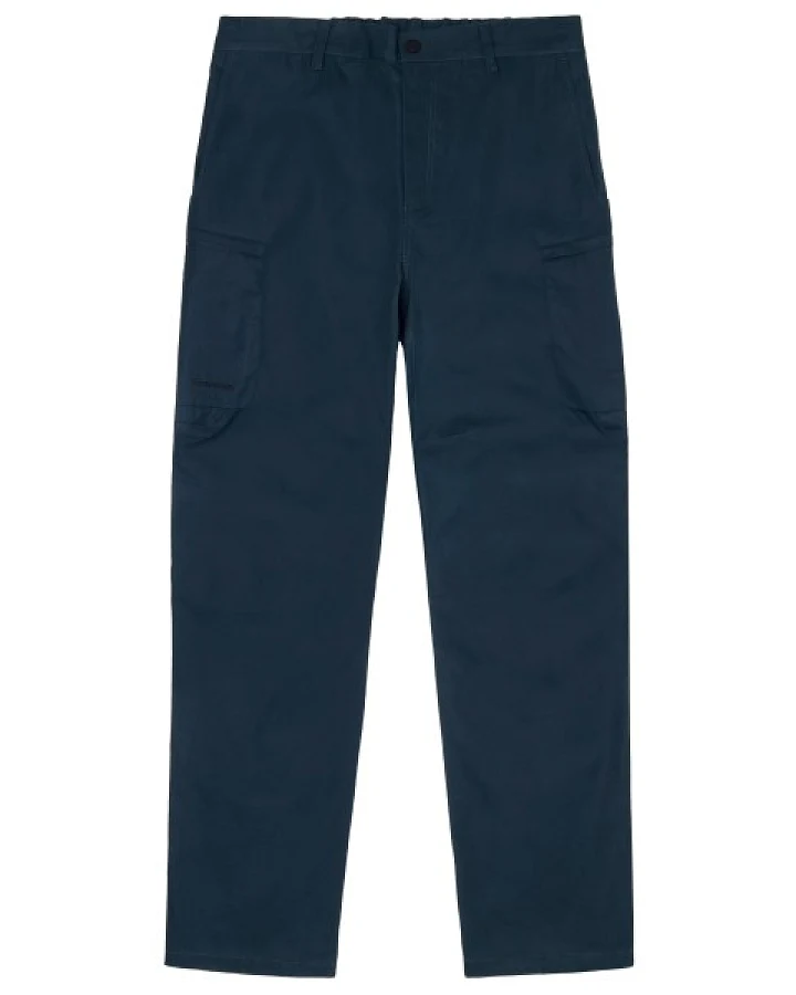 KnowledgeCotton Apparel - Vent Canvas 200 Classic Pants - Trekkinghose Gr S blau