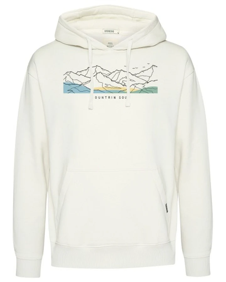 GreenBomb - Mountain Soul Joy Hoodie - Hoodie Gr XL weiß