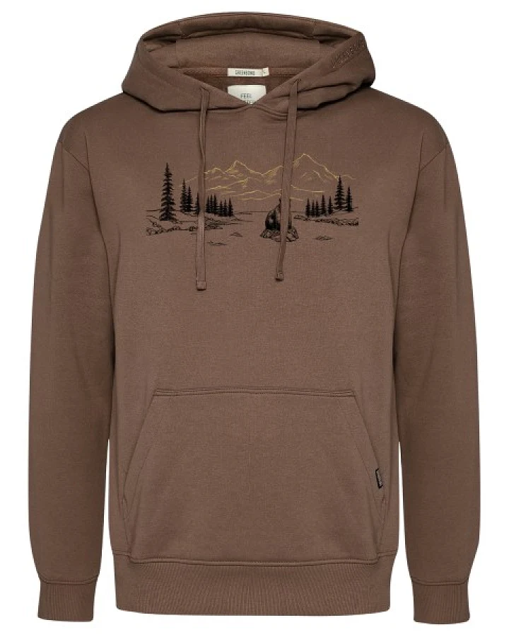GreenBomb - Bear River Joy - Hoodie Gr M braun