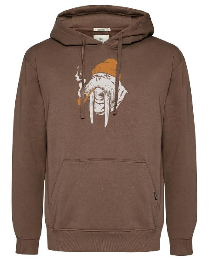 GreenBomb - Smokey Walrus Joy - Hoodie Gr XL braun