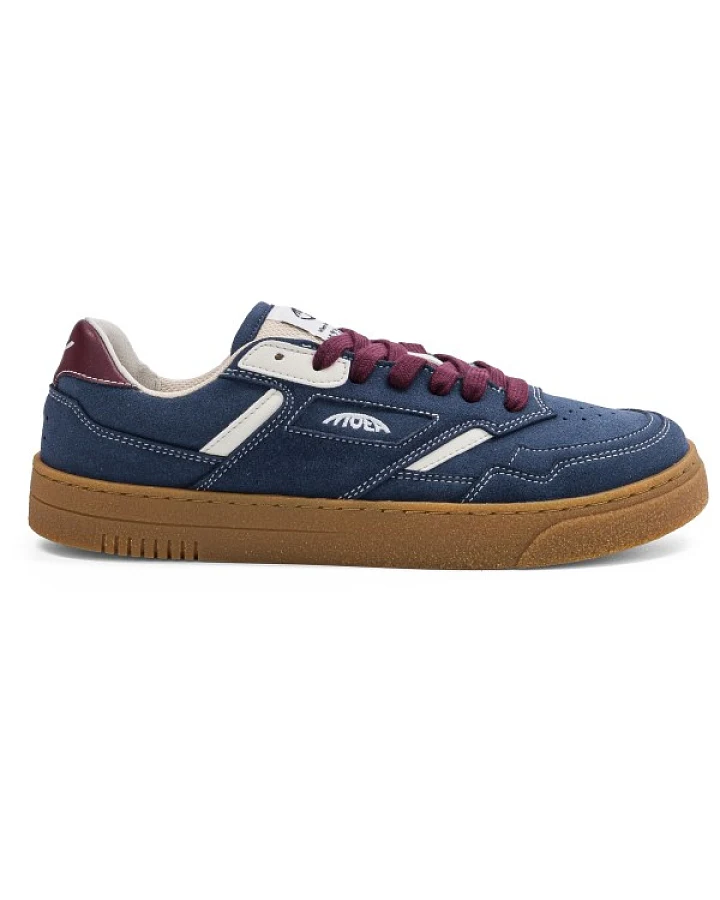 MoEa - Origin Low - Sneaker Gr 38 blau/braun