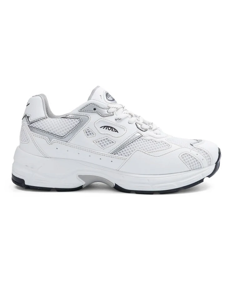 MoEa - Rush - Sneaker Gr 36 grau/weiß