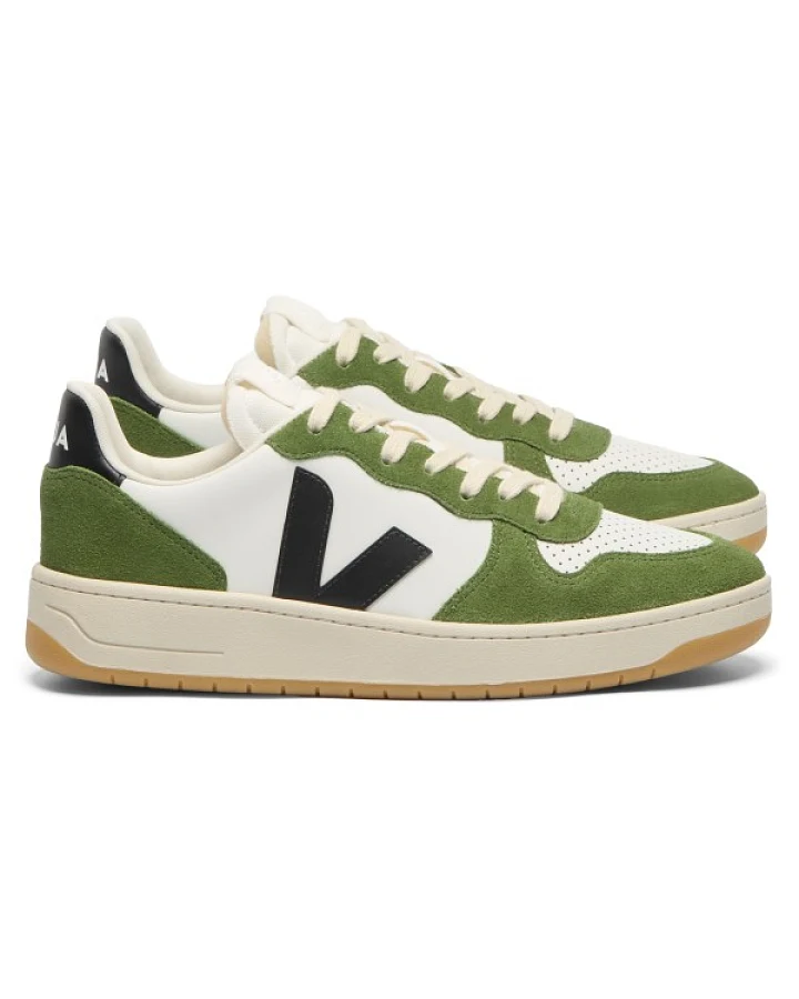 Veja - V-10 Prime - Sneaker Gr 46 beige/oliv