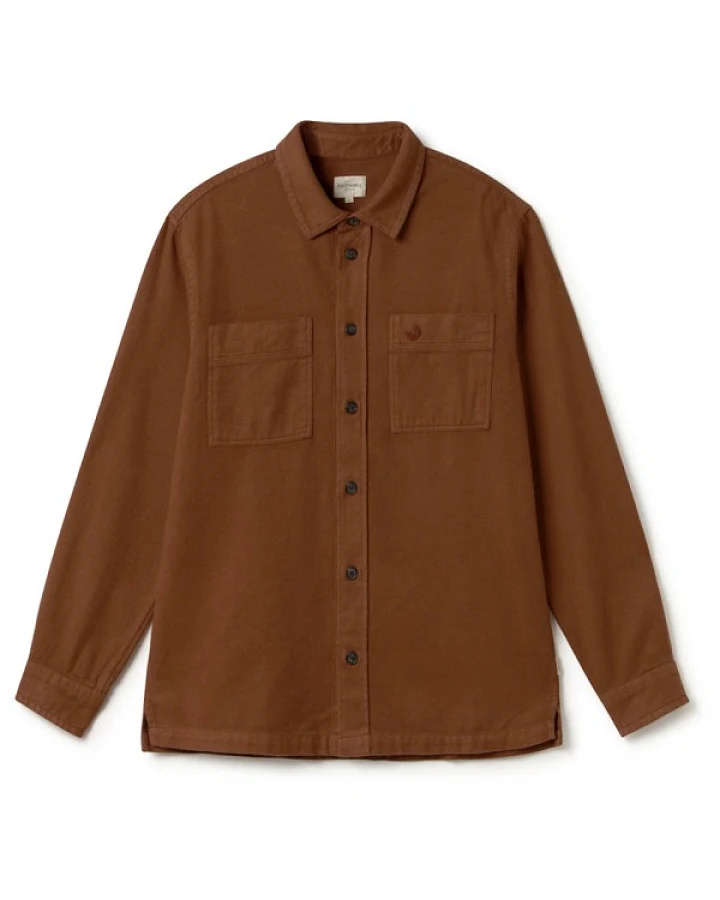 TWOTHIRDS - Taylor - Hemd Gr M braun