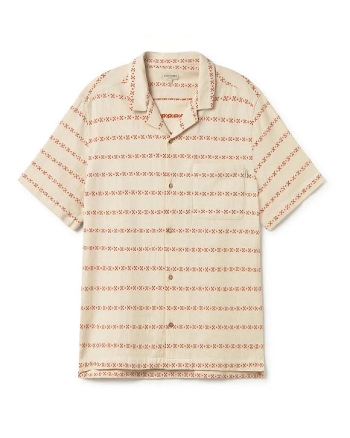 TWOTHIRDS - Heringsdorf - Hemd Gr M beige