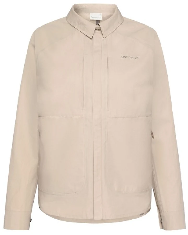 KnowledgeCotton Apparel - Women's Vent Canvas Classic - Freizeitjacke Gr XS beige