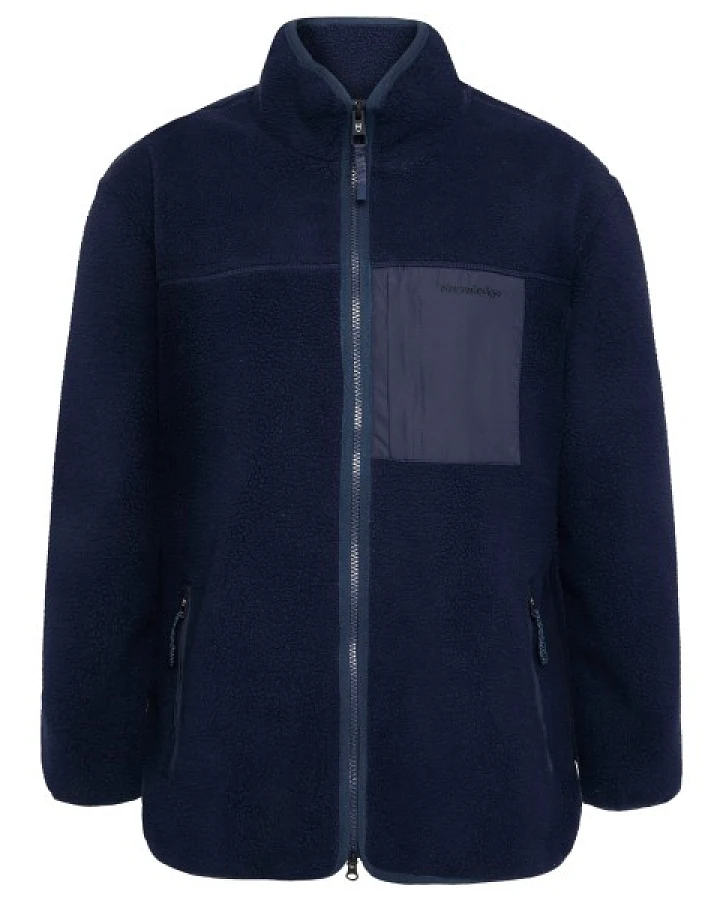 KnowledgeCotton Apparel - Women's ED Adv. Nordic Light Zip - Fleecejacke Gr XS blau