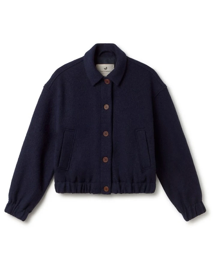 TWOTHIRDS - Women's Rennell - Wolljacke Gr XS blau