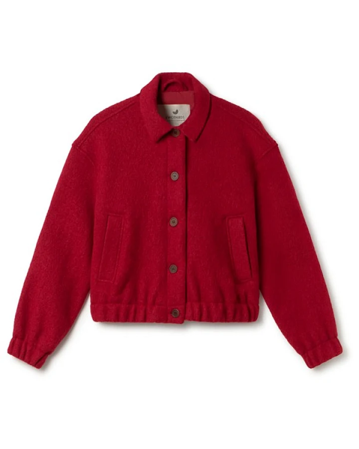 TWOTHIRDS - Women's Rennell - Wolljacke Gr XL rot