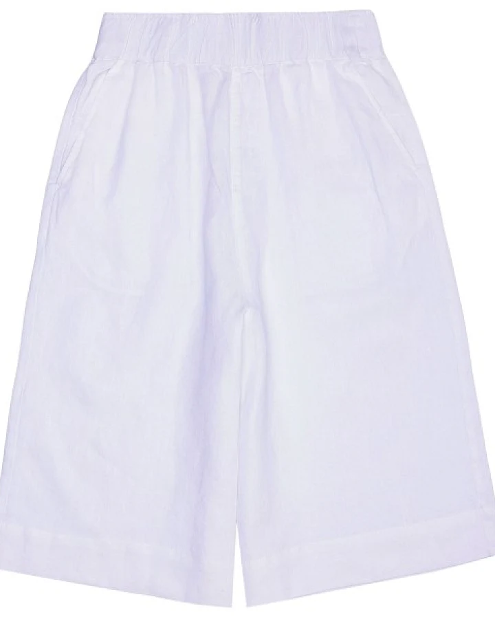 KnowledgeCotton Apparel - Women's Eve Culotte High-Rise Wide - Shorts Gr L weiß