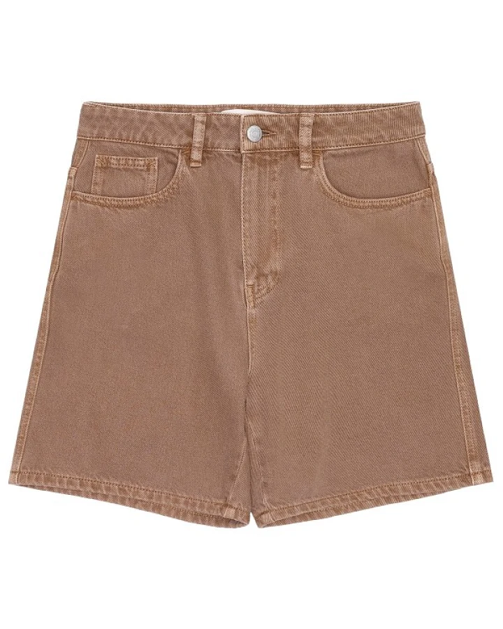KnowledgeCotton Apparel - Women's Gale 5-Pocket Shorts - Shorts Gr 31 braun