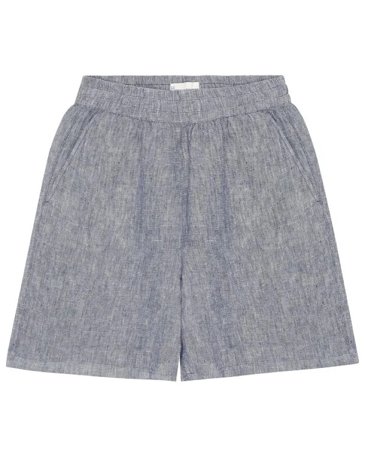 KnowledgeCotton Apparel - Women's Posey Wide Mid-Rise - Shorts Gr L grau