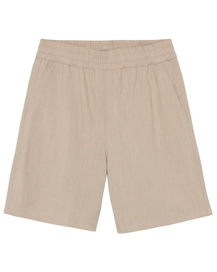 KnowledgeCotton Apparel - Women's Posey Linen-Mix Shorts - Shorts Gr L beige