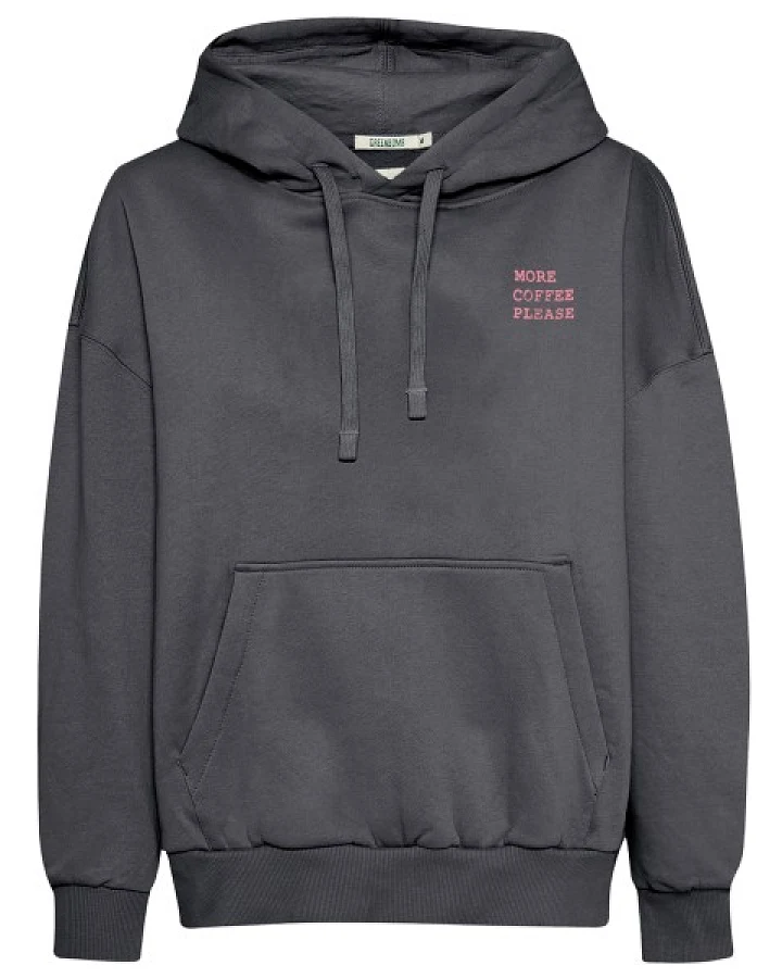 GreenBomb - Dog Coffee Mello - Hoodie Gr XS grau/blau