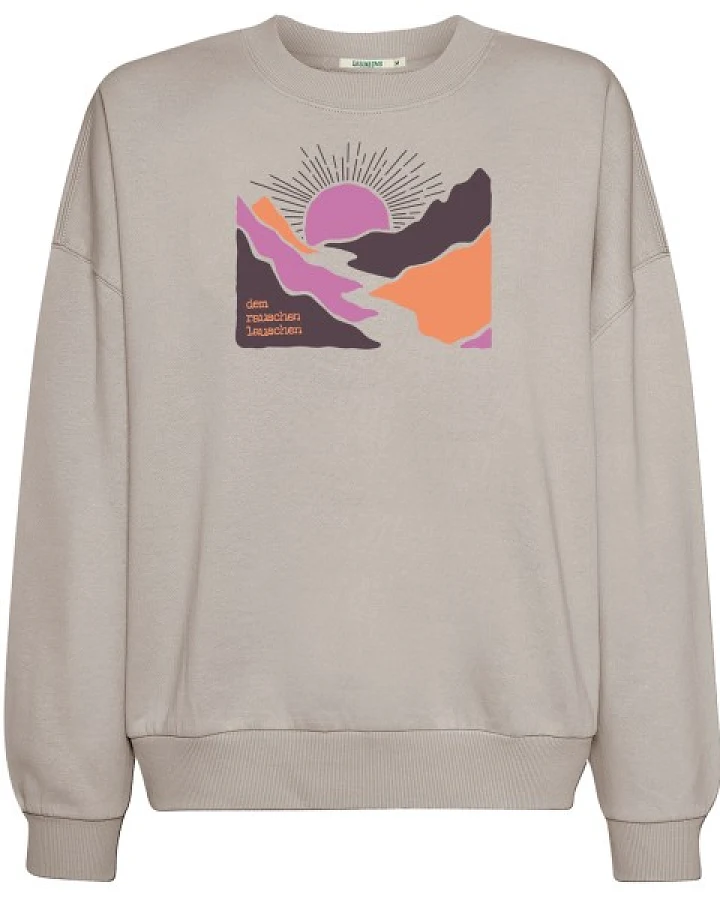Produktseite: GreenBomb - River Sundown Core - Pullover Gr XS grau