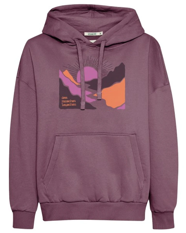 Produktseite: GreenBomb - River Sundown Mello - Hoodie Gr XS lila