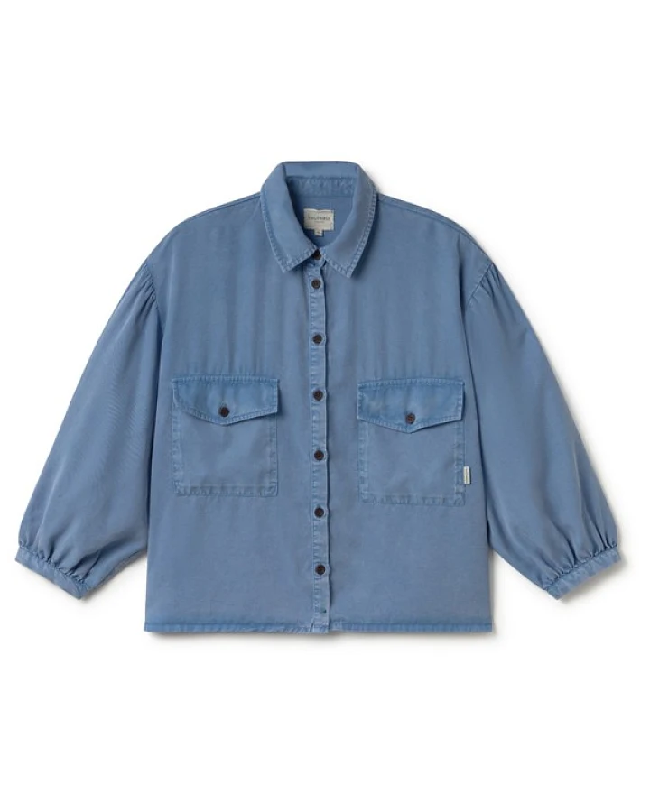 TWOTHIRDS - Women's Hamushin - Bluse Gr XS blau