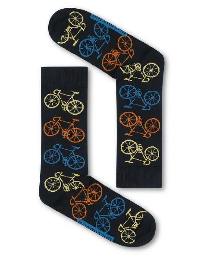 GreenBomb - Bike Big 5 - Multifunktionssocken Gr 36-40 schwarz
