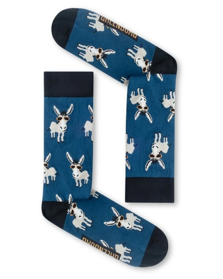 GreenBomb - Funky Donkey 2 - Multifunktionssocken Gr 36-40 blau