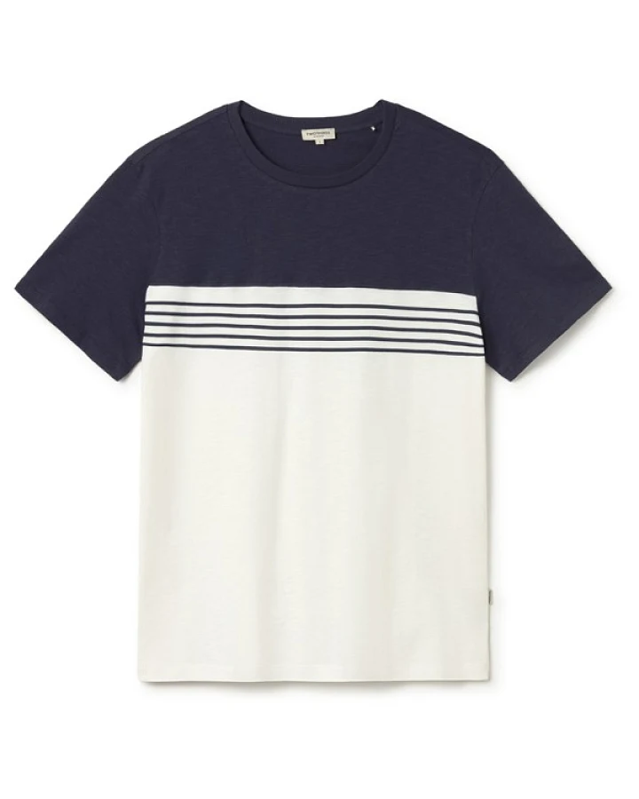TWOTHIRDS - Plavi - T-Shirt Gr S weiß
