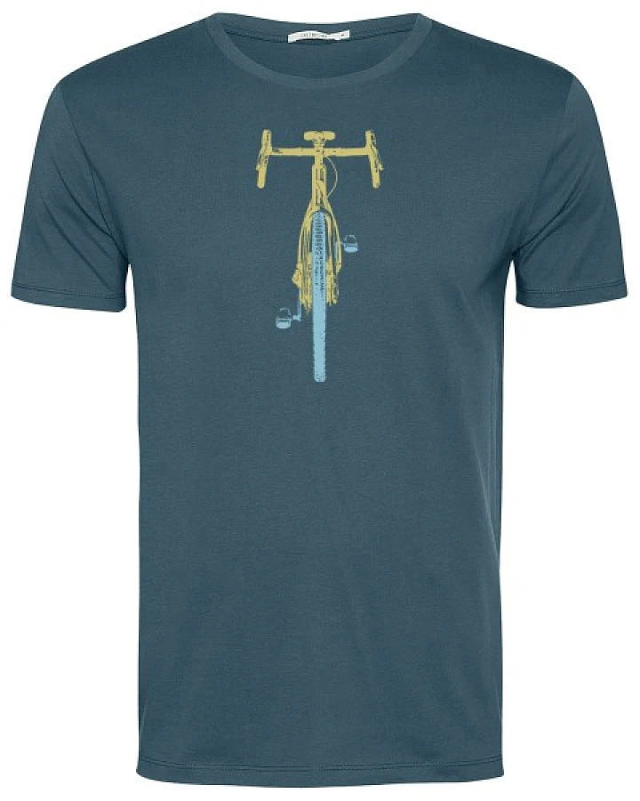 GreenBomb - Bike Front Stamp Guide T-Shirt - T-Shirt Gr XXL blau