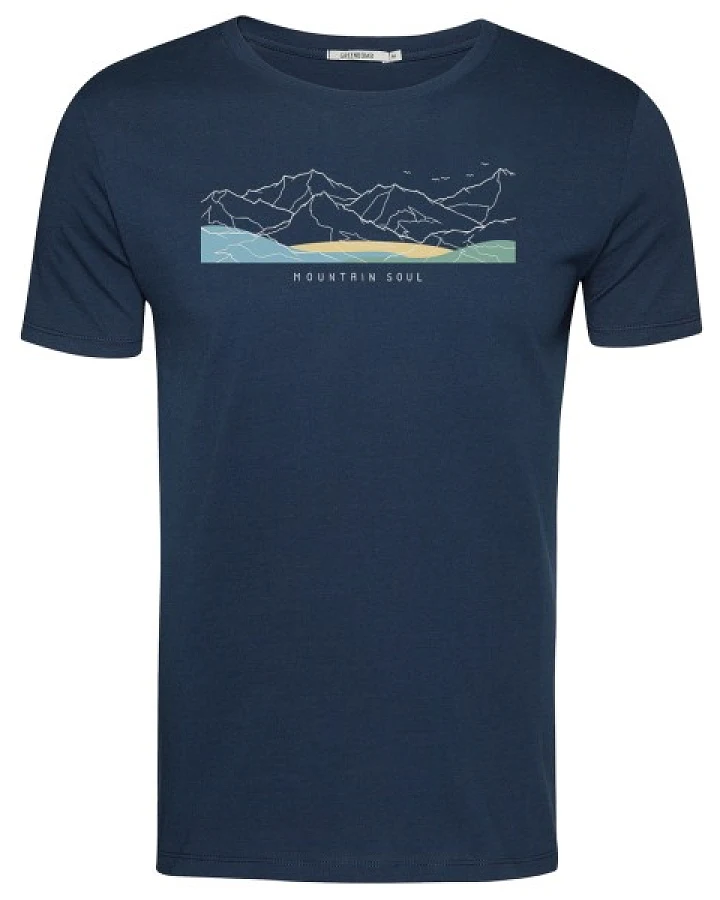 Produktseite: GreenBomb - Mountain Soul Guide T-Shirt - T-Shirt Gr XXL blau