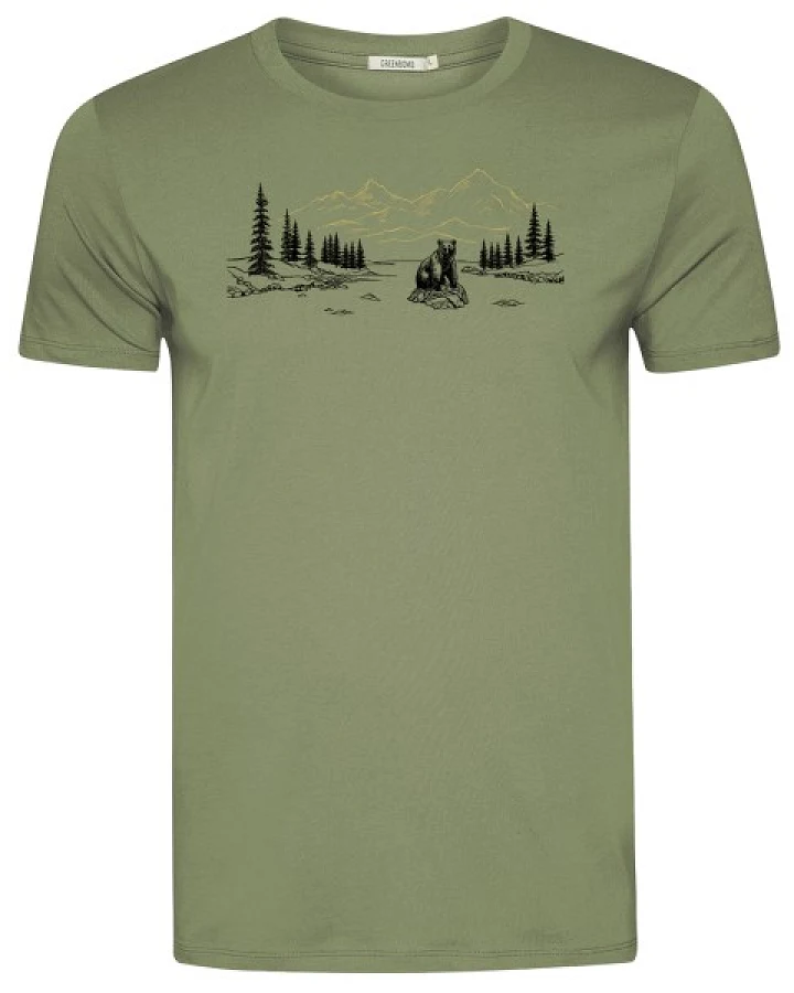 GreenBomb - Bear River Guide - T-Shirt Gr XXL oliv