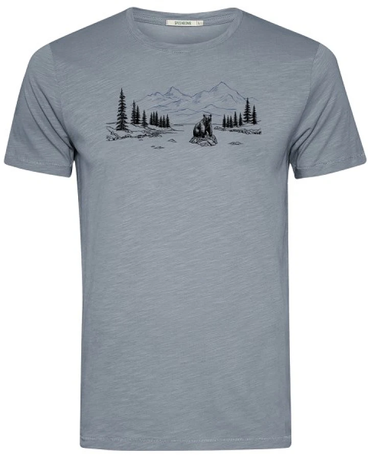 GreenBomb - Bear River Spice - T-Shirt Gr S grau