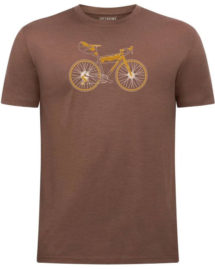 GreenBomb - Gravel Loom - Merinoshirt Gr M earth wood