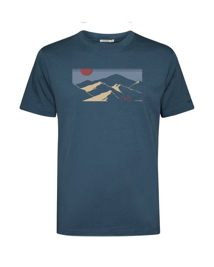 GreenBomb - Mountain Tour Fusion - T-Shirt Gr L blau