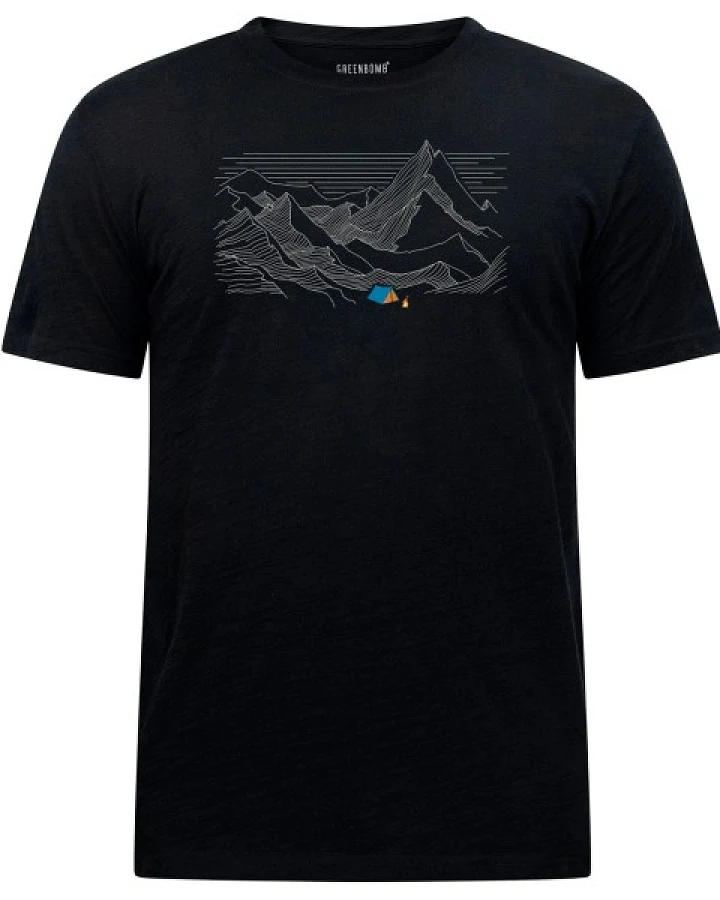 GreenBomb - Tent Loom - Merinoshirt Gr S schwarz