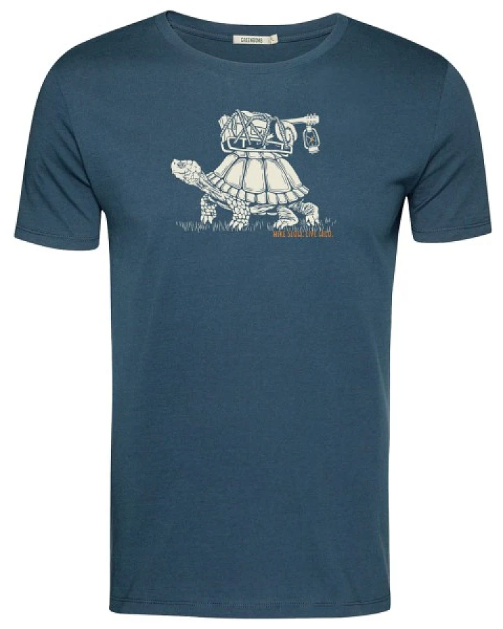 GreenBomb - Turtle Walk Guide - T-Shirt Gr M blau