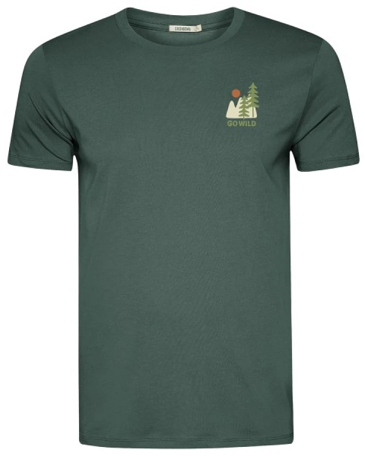 GreenBomb - Wild Pines Guide - T-Shirt Gr M grün/oliv