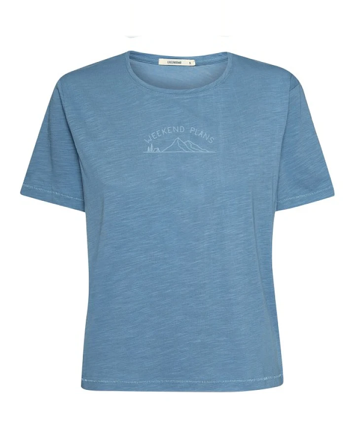 GreenBomb - Women's Weekend Plans Nova T-Shirt - T-Shirt Gr L blau
