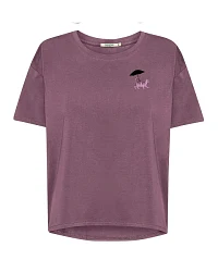 Produktseite: GreenBomb - Cat Walk Feel - T-Shirt Gr XS lila