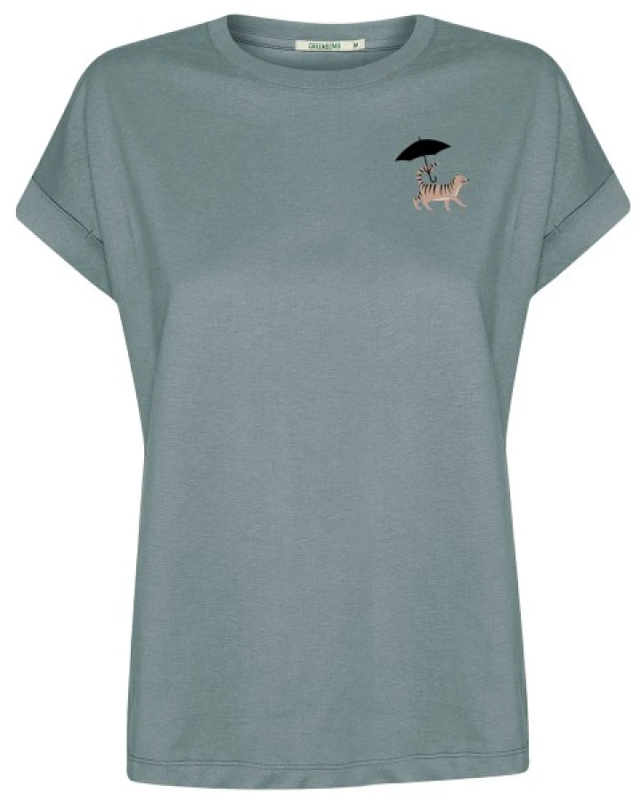 Produktseite: GreenBomb - Cat Walk Loony - T-Shirt Gr XS grau