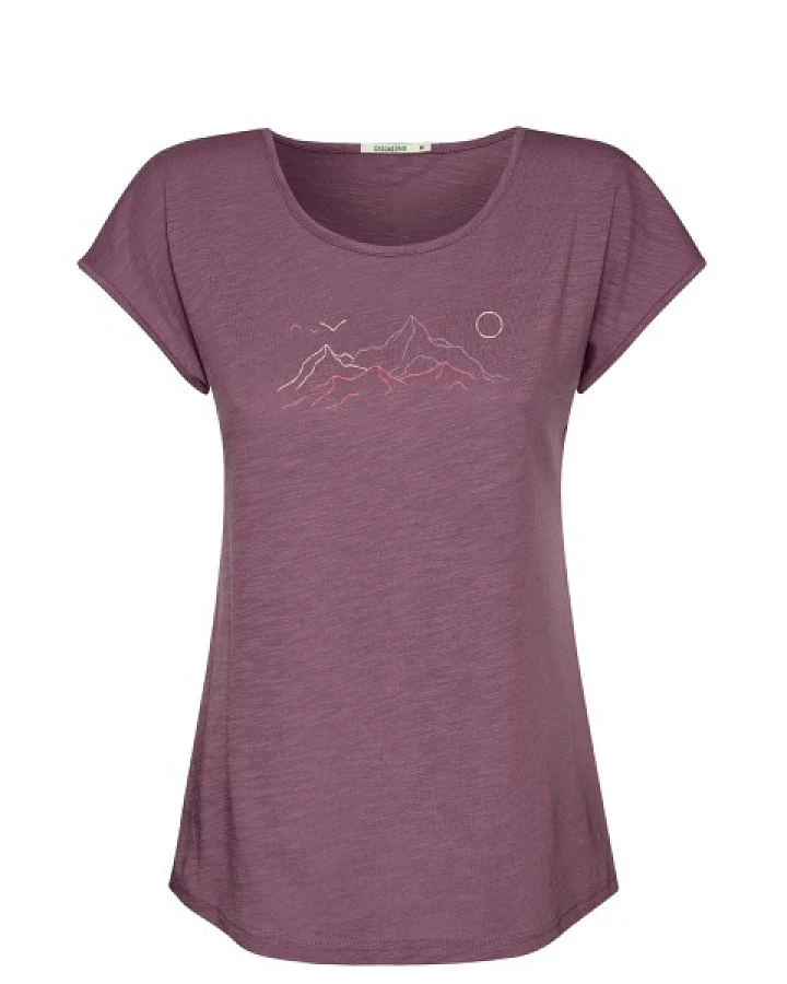 GreenBomb - Contours Cool - T-Shirt Gr M lila