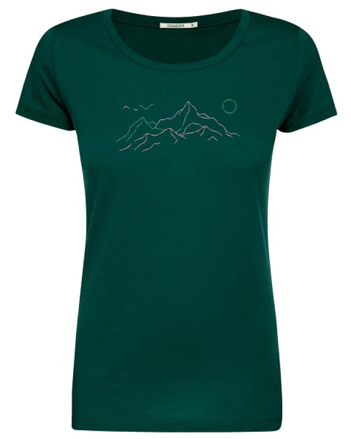 GreenBomb - Contours Loves - T-Shirt Gr S grün