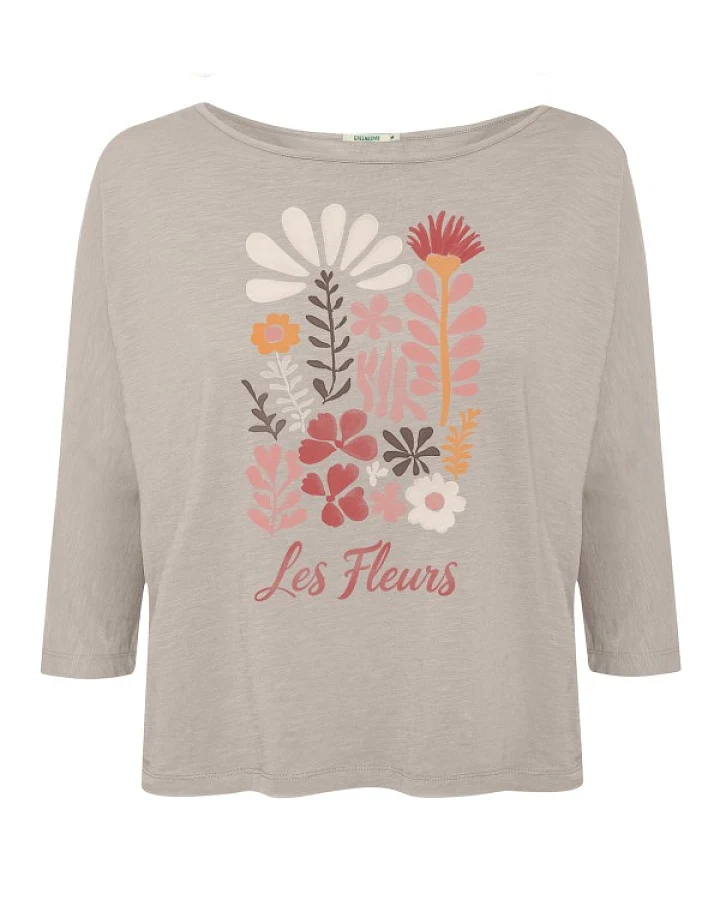 GreenBomb - Les Fleurs Simper - T-Shirt Gr M grau
