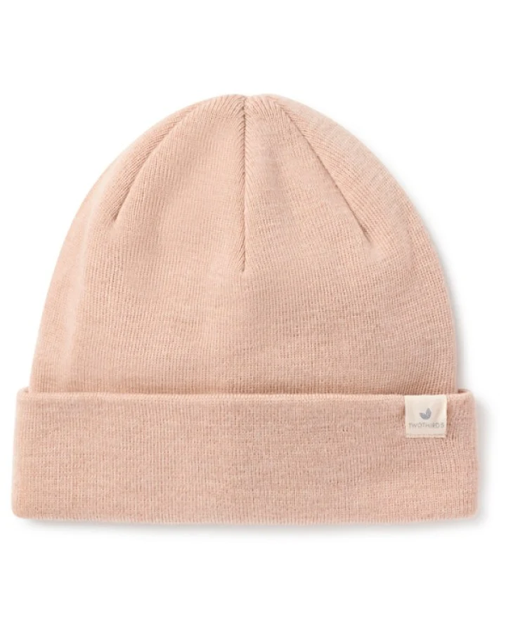 TWOTHIRDS - Merino Beanie - Mütze Gr One Size beige