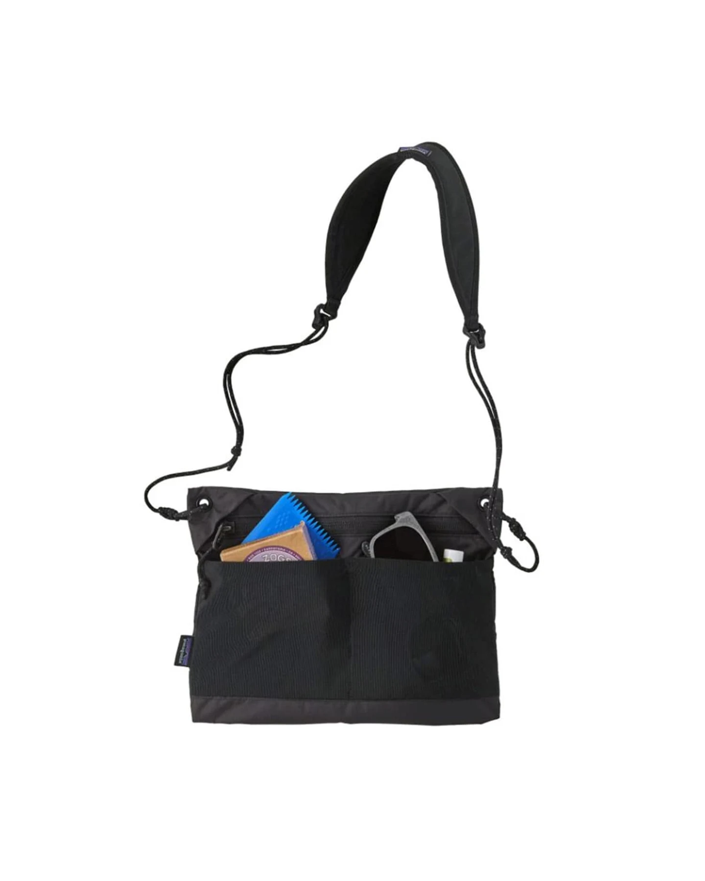 PATAGONIA Umhängetasche TERRAVIA SACOCHE BLACK – Ansicht 2