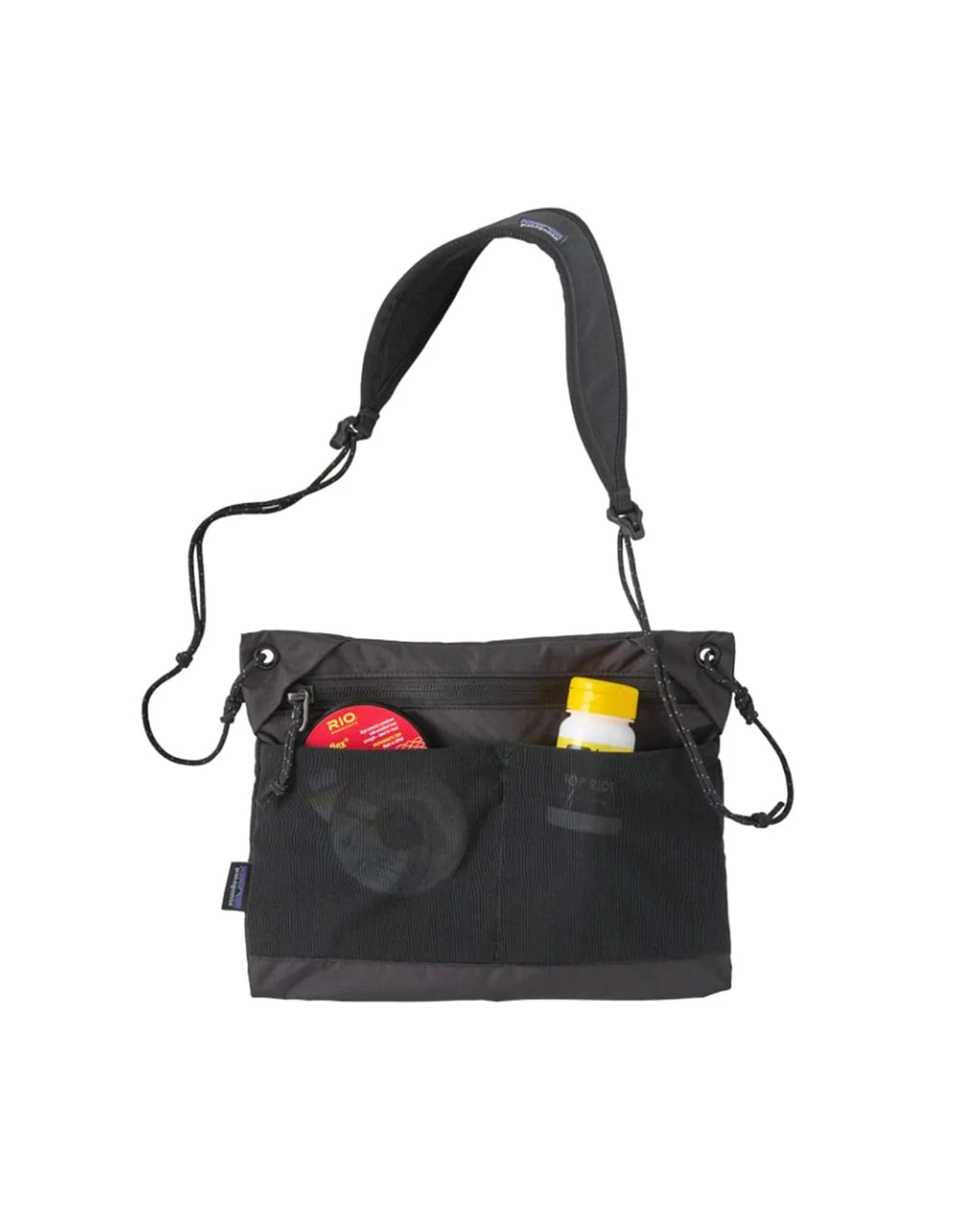 PATAGONIA Umhängetasche TERRAVIA SACOCHE BLACK – Ansicht 4