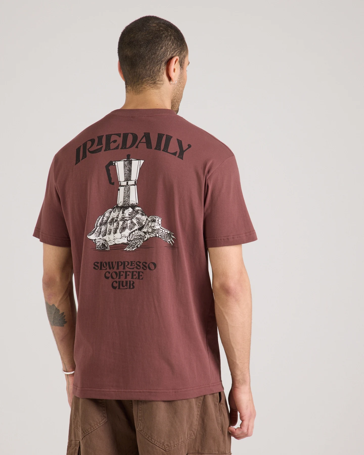 Iriedaily T-Shirt Slowpresso – Ansicht 3