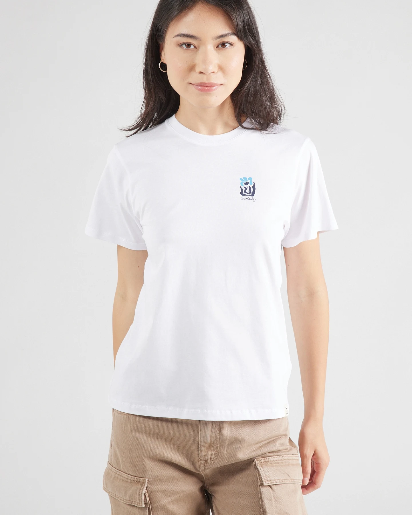 Iriedaily T-Shirt Square Flowers – Ansicht 3