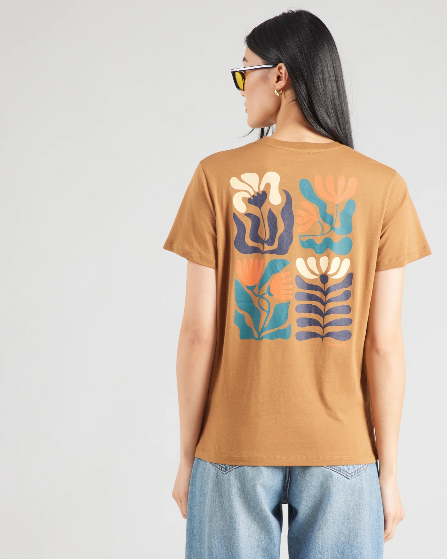 Iriedaily T-Shirt Square Flowers – Ansicht 4