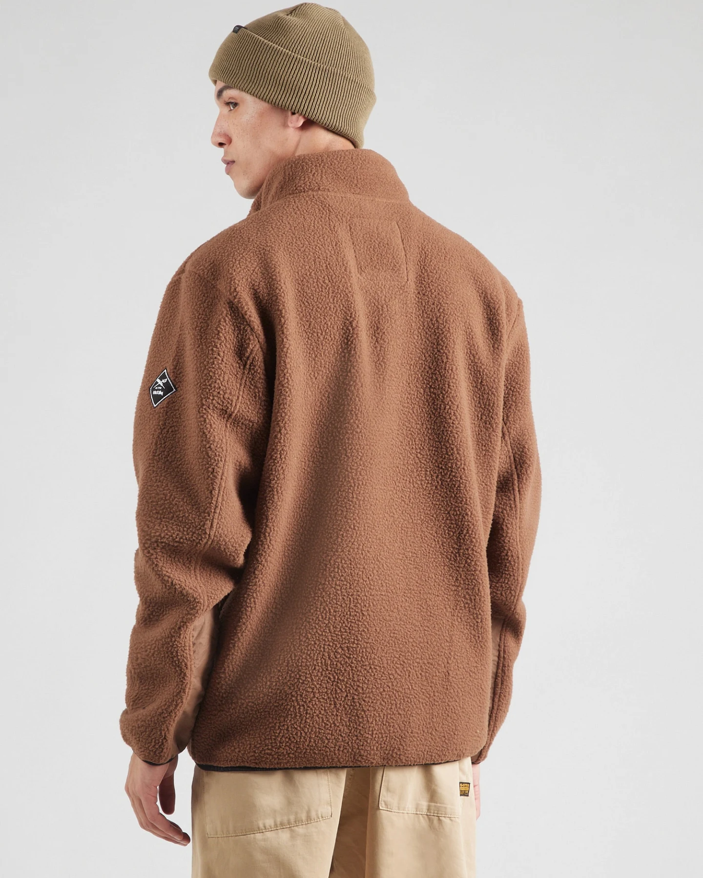 Iriedaily Fleecejacke Wonderer Track – Ansicht 3