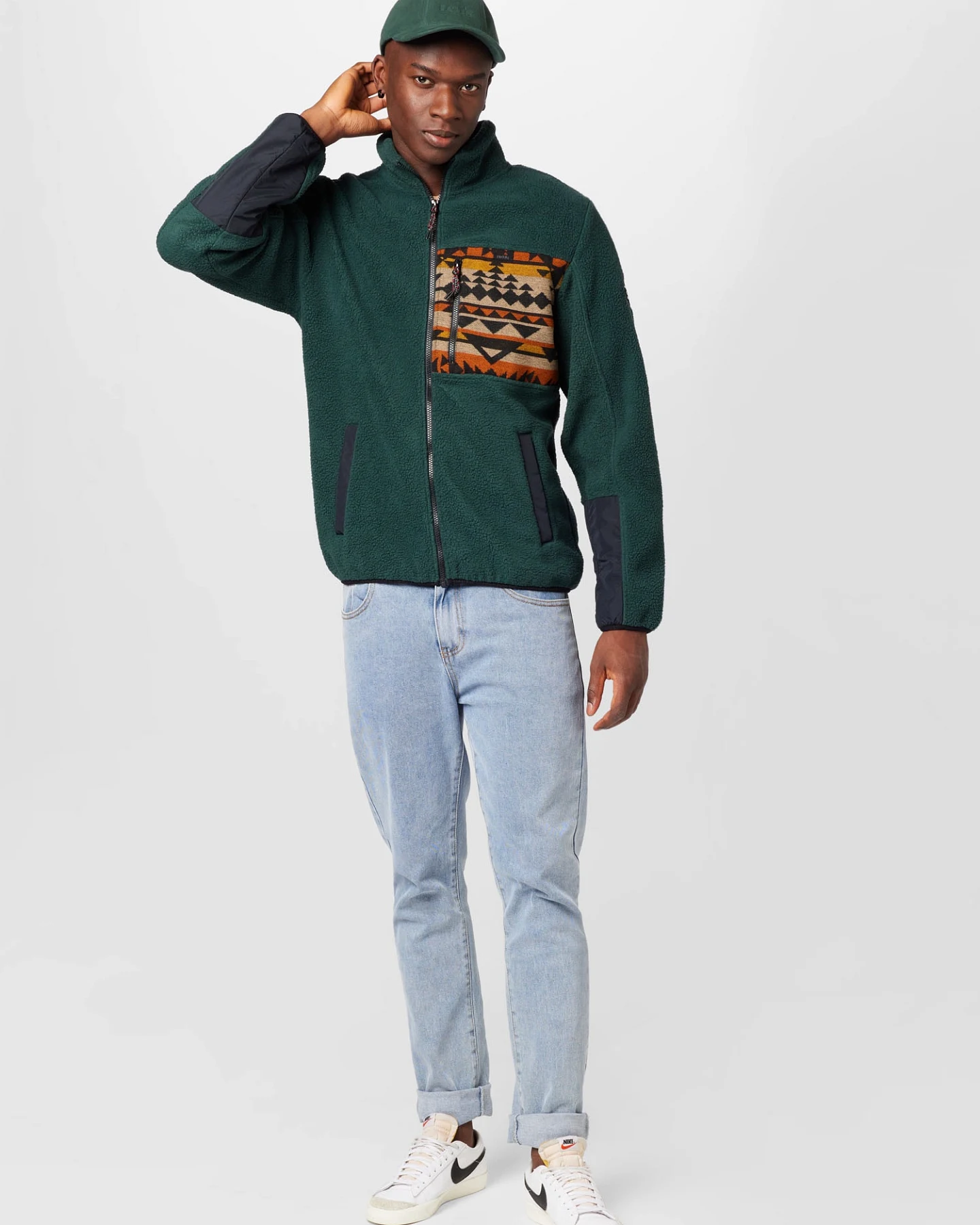 Iriedaily Fleecejacke Wonderer Track – Ansicht 4